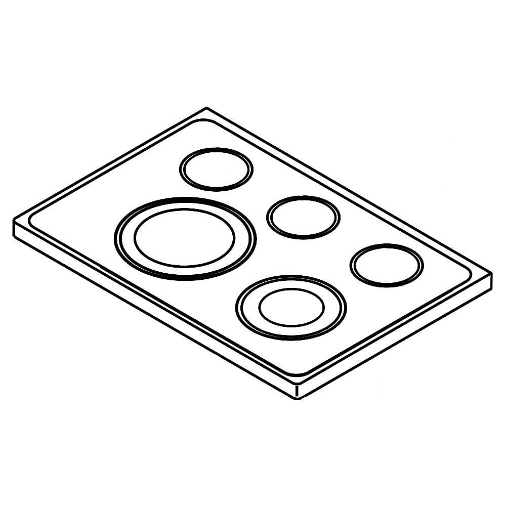 W10814035 Whirlpool Cooktop