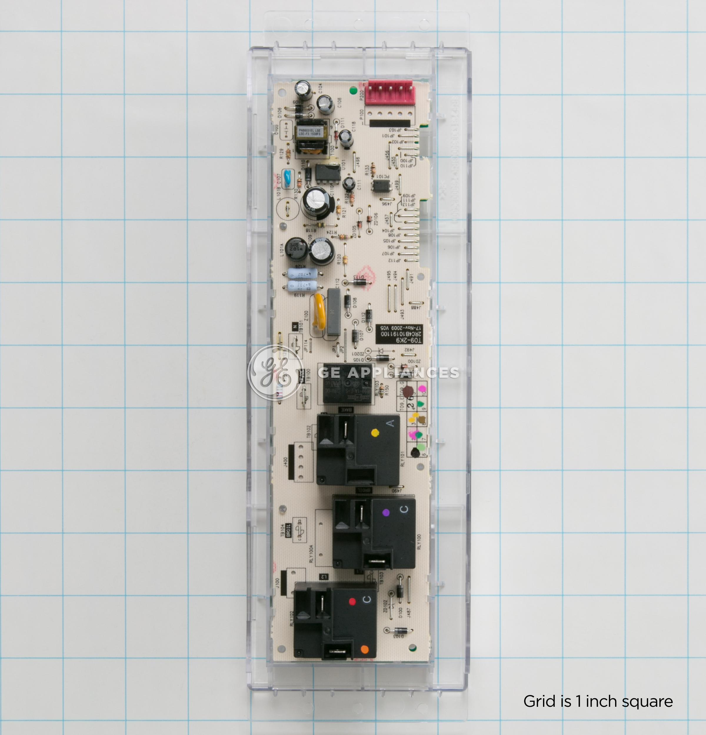 WB27T11349 GE CONTROL OVEN TO9 (ELEC) OEM - Image 7