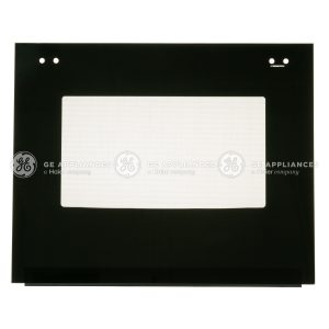 WB56X33230 GE Oven Lower Outer Door Assembly Black