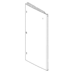 WR78X31637 GE Refrigerator Outer Stainless Door Assembly