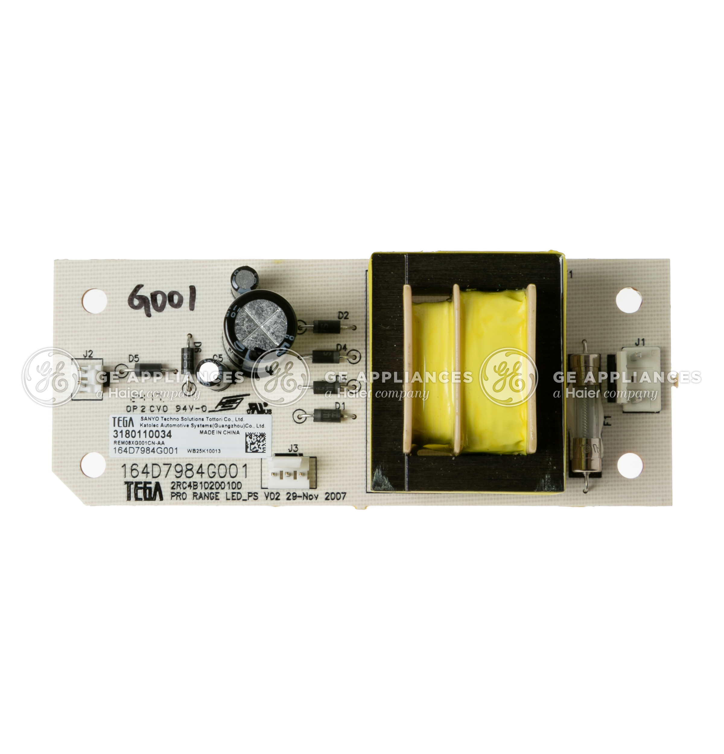WB25K10013 GE Oven LED Power Supply OEM Replacement, NEW FAST SHIP Fits Many Appliance Models - Image 2