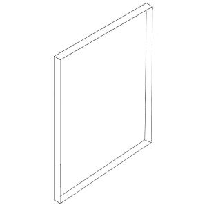 WR78X11909 GE Refrigerator Right Hand CLAD Foam Assembly