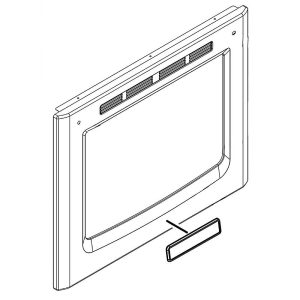 W11084232 Whirlpool Door Glass