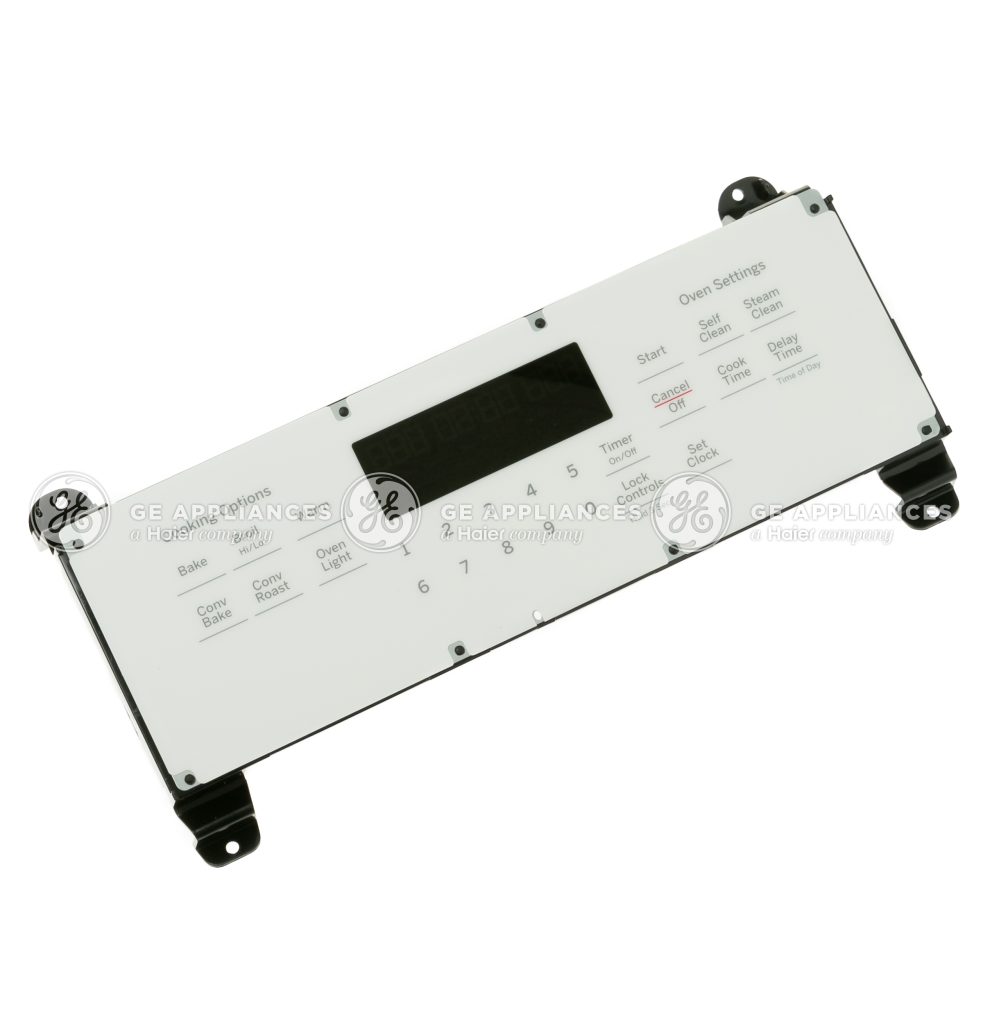 WB27X33131 GE Range Control and Overlay Assembly