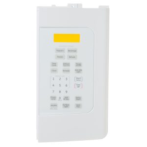 WB07X11043 GE Microwave Control Panel Assembly White