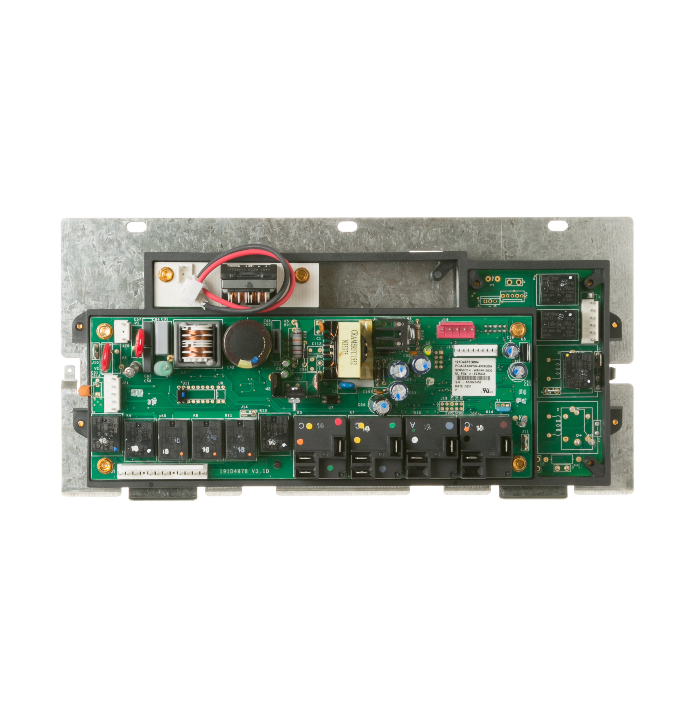 GE OEM WB19K10061 Range Relay Board Assembly - Image 2