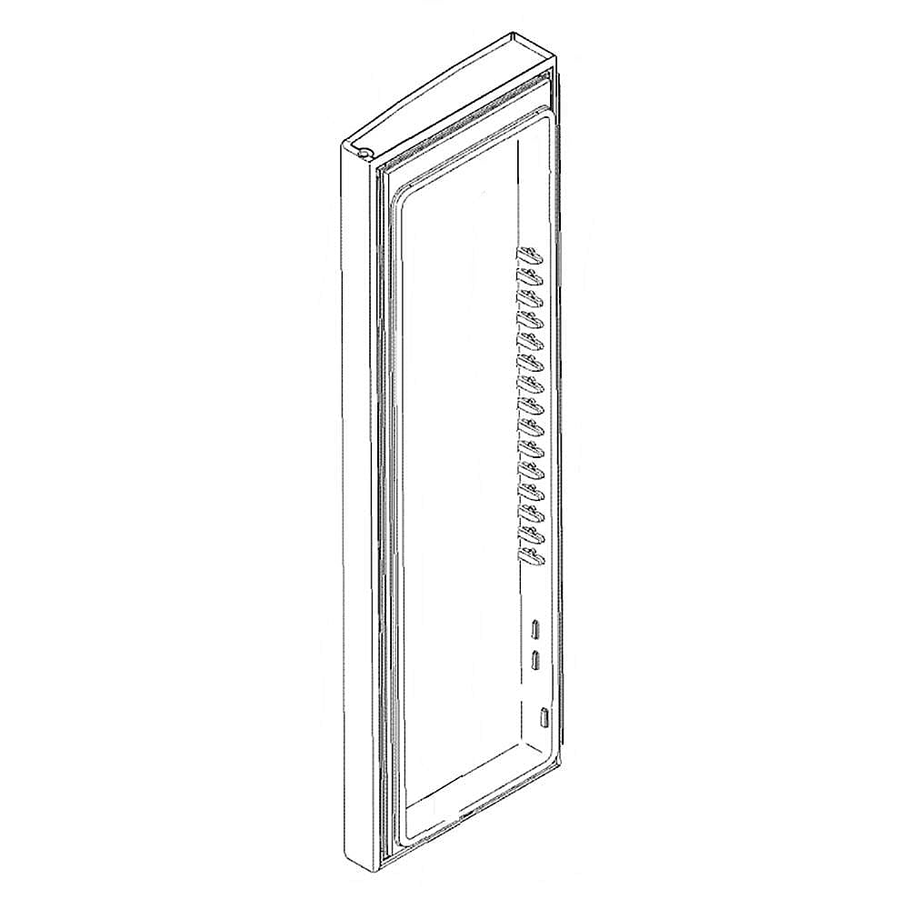 WR78X31067 GE Refrigerator Stainless Steel Fresh Food Door