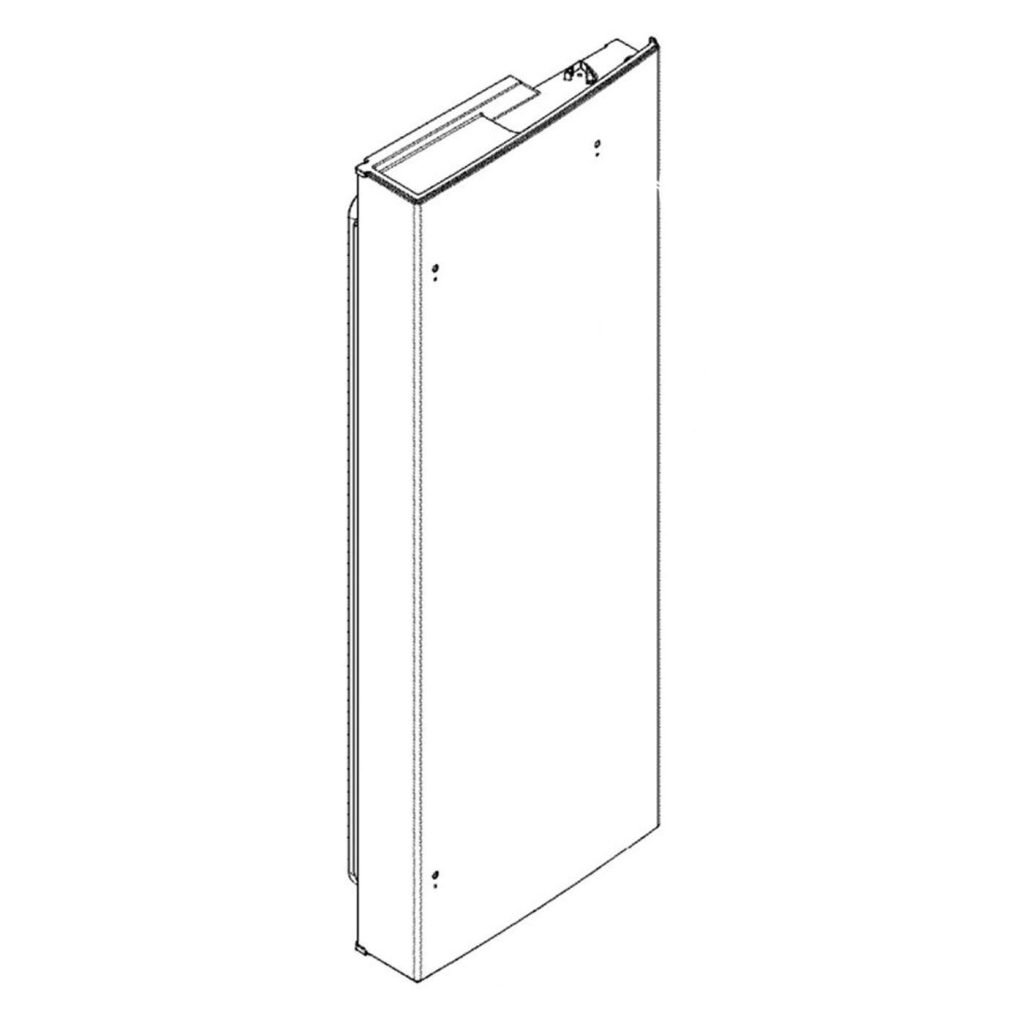 WR78X33845 GE Refrigerator Fresh Food Door Stainless