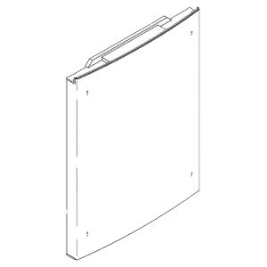 WR78X24850 GE Refrigerator Stainless Steel Foam Door Assembly