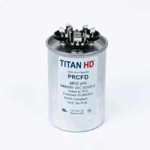 1 of PRCFD305A Packard Titan HD Run Capacitor 30+5 MFD 440/370 Volt Round OEM Replacement, NEW FAST SHIP Fits Many Appliance Models