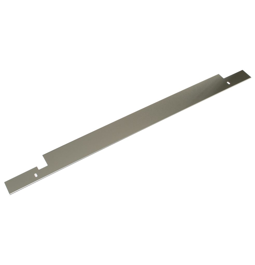 WR74X10184 GE Refrigerator Toe Kick - 36 Stainless Steel