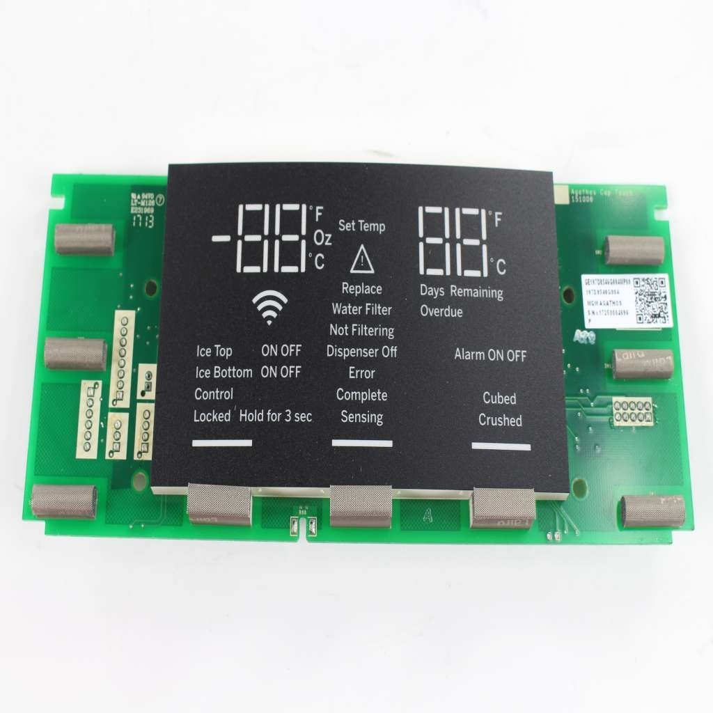 WR55X26552 GE Refrigerator LCD Display Board