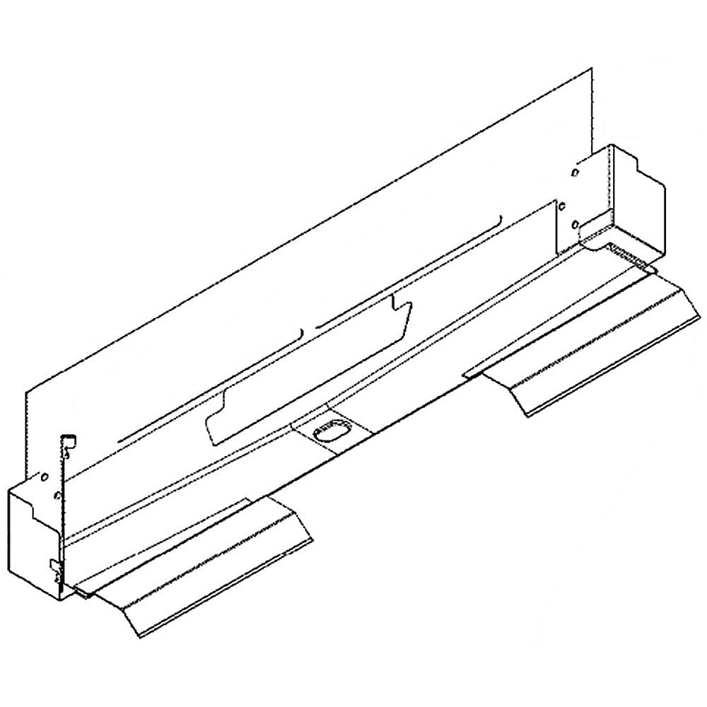 WR17X24814 GE Drain Assembly Trough