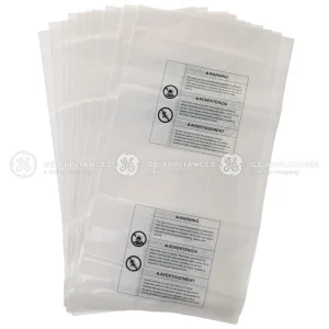 1 of GEN WC35X20283/WX60X1 GE 15" Trash Compactor Bags 15PK OEM Replacement, NEW FAST SHIP Fits Many Appliance Models