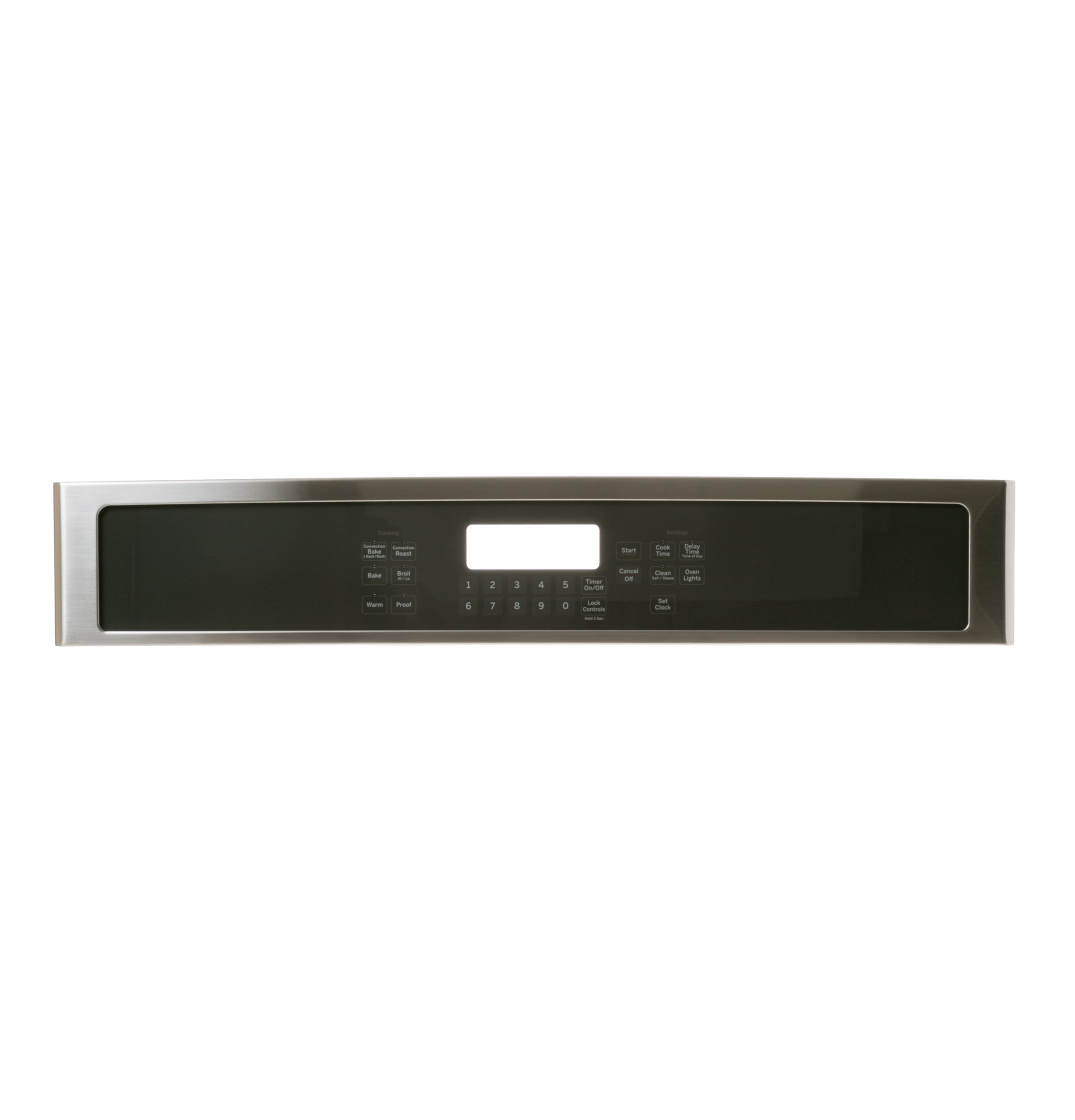 WB07T10745 GE Oven Control Panel Stainless