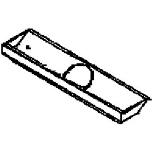 WB07X10610 GE Range Hood Heat Lamp Panel 36″
