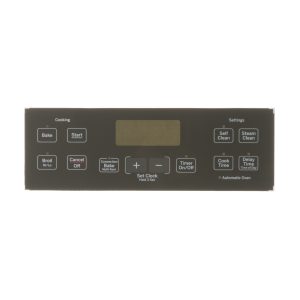 WB07X20326 GE Range Overlay T09