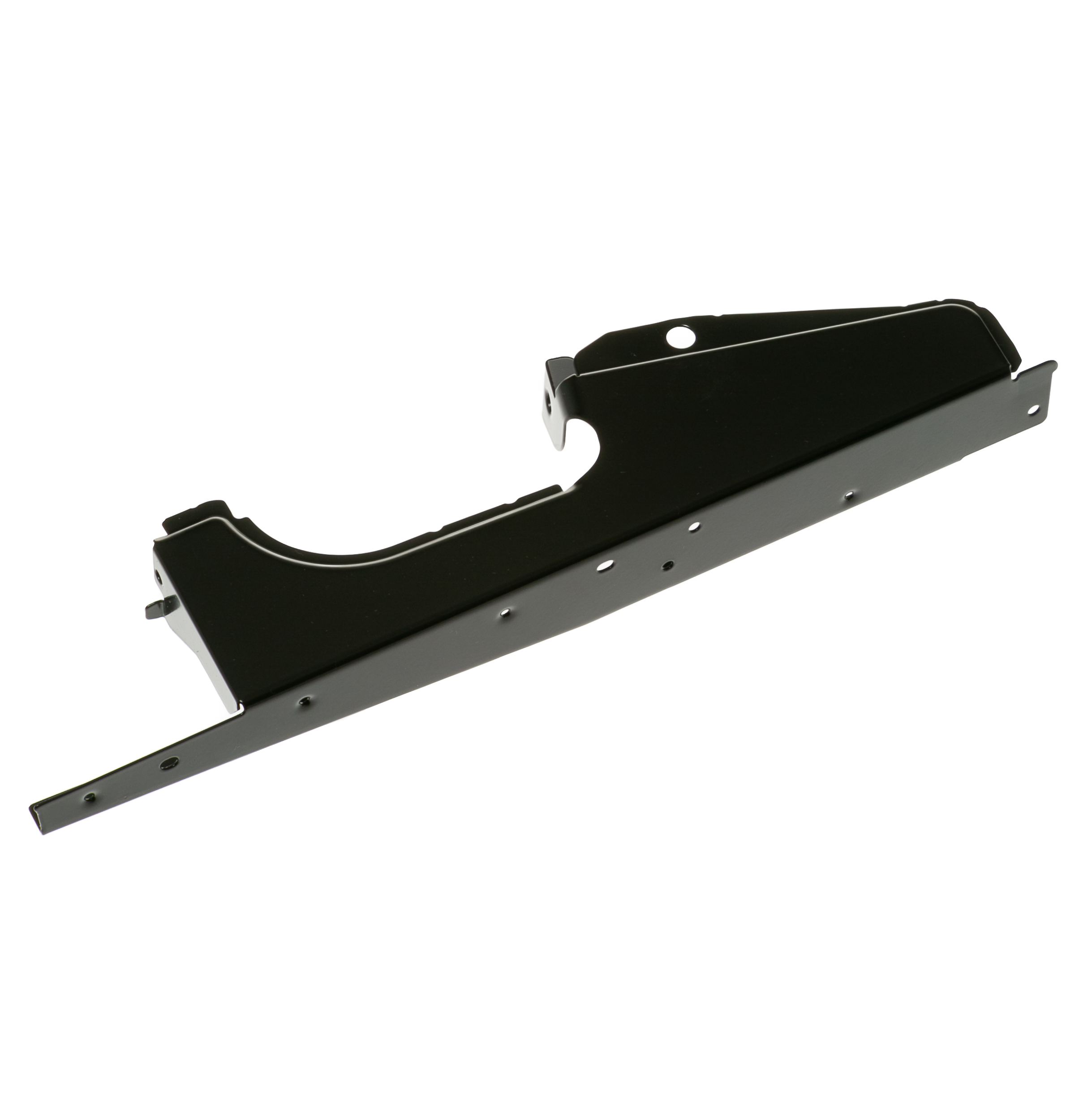 WB07X27826 GE Range Right End Plate (Black)