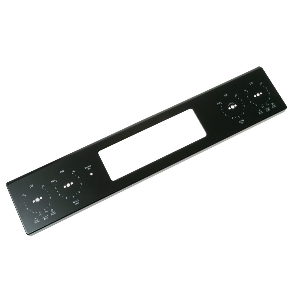 WB07X30055 GE Range Control Panel Overlay Assembly OEM Replacement, NEW FAST SHIP Fits Many Appliance Models