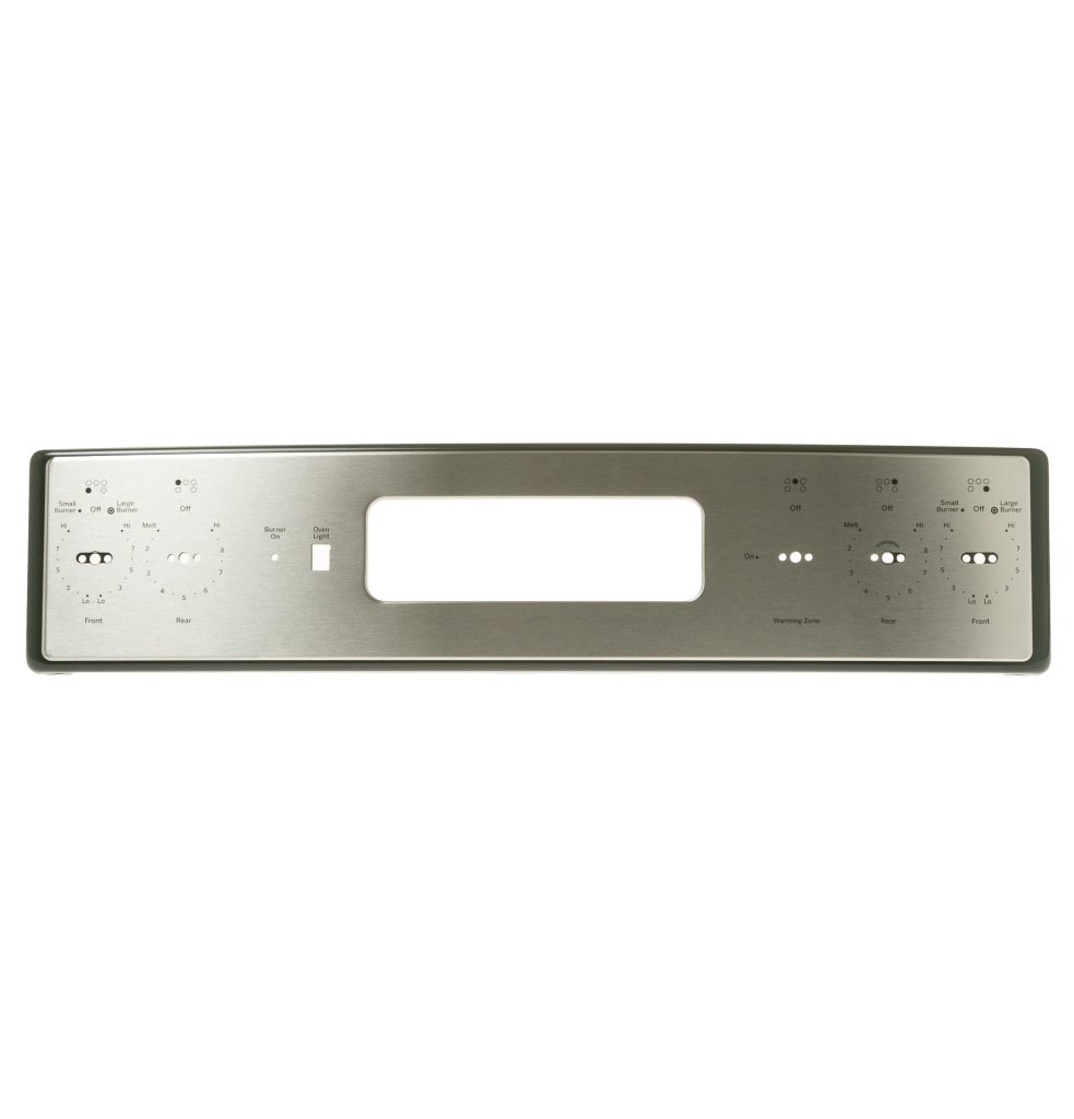 WB07X31199 GE Range Control Panel Trim and Bracket