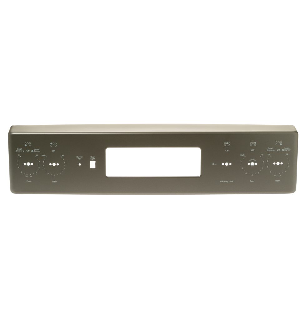 WB07X31285 GE Range Control Panel Trim and Bracket
