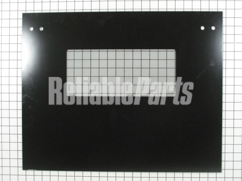 WB15T10122 GE GLASS OVN DR OTR 24(Black) OEM