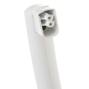 WB15X10280 GE MICROWAVE HANDLE WHITE OEM