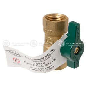 WB19K10038 GE Range Shut Off Valve OEM Replacement, NEW FAST SHIP Fits Many Appliance Models