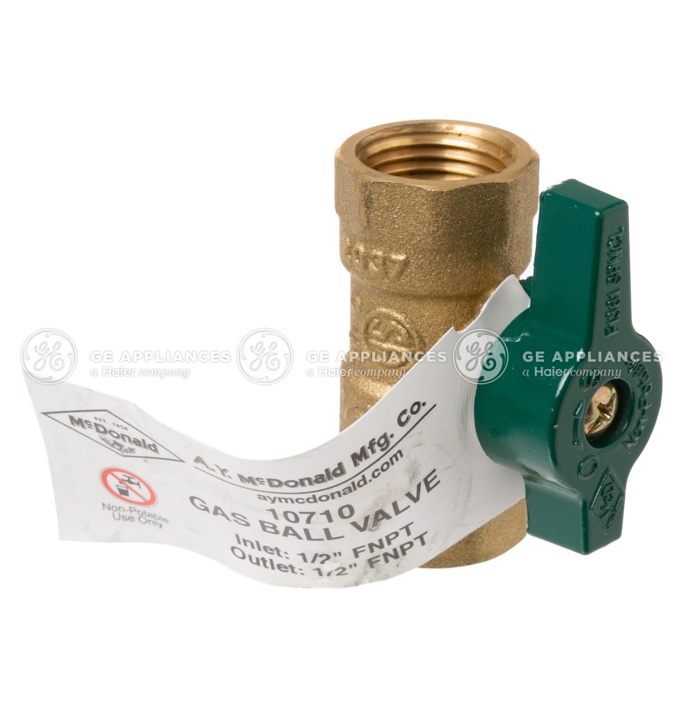 WB19K10038 GE Range Shut Off Valve OEM Replacement, NEW FAST SHIP Fits Many Appliance Models