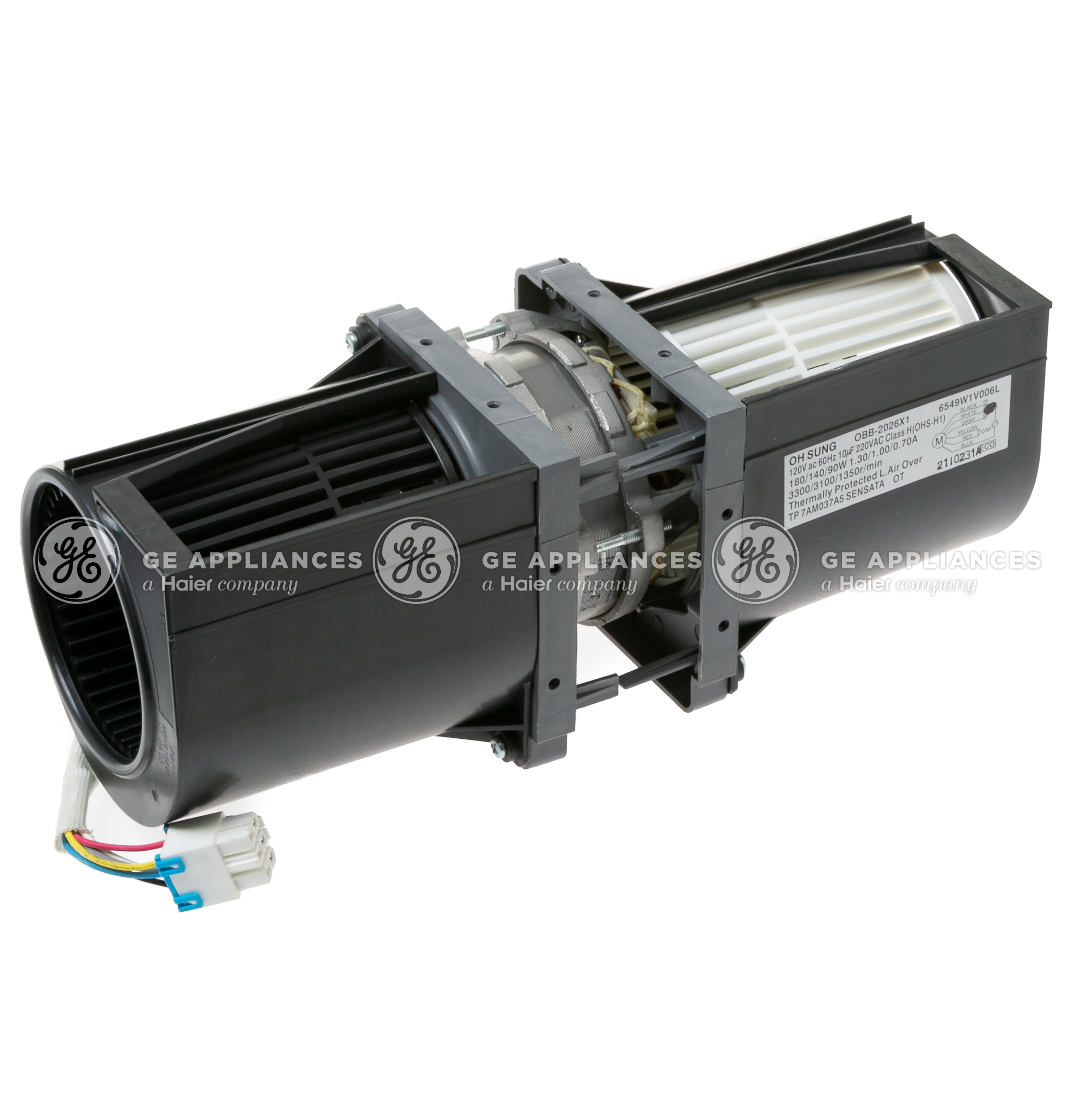 WB26X10244 GE Microwave Ventilation AC Motor