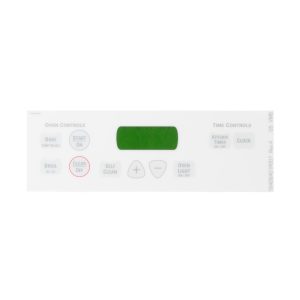 WB27T10687 GE FACEPLATE GRAPHICS OEM