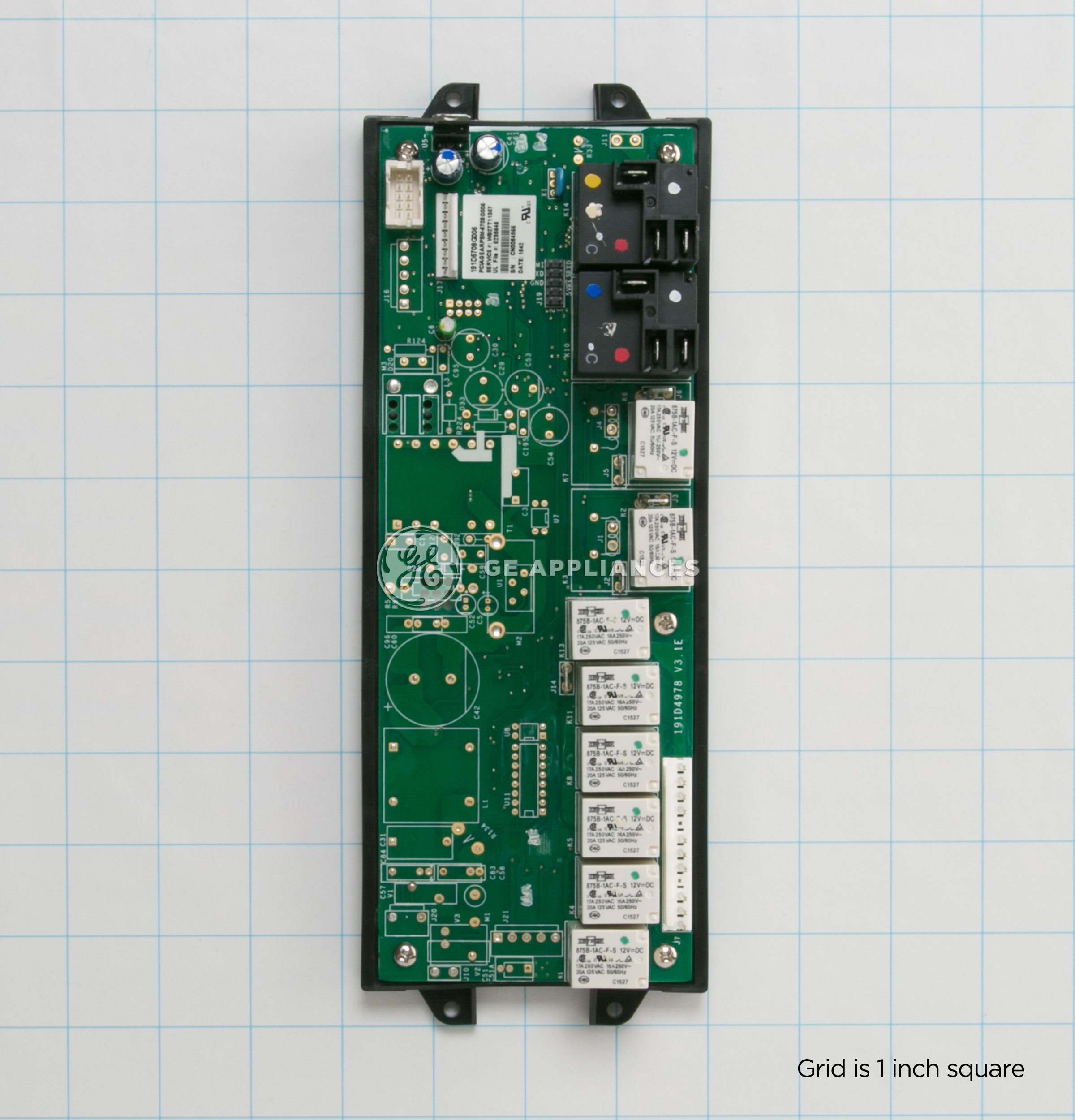 WB27T11357 GE BOARD RPSM AUX OEM