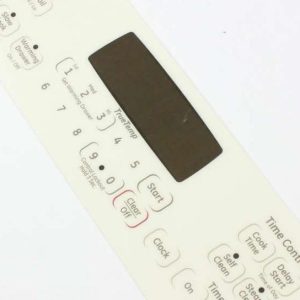 WB27T11402 GE Range Faceplate Graphics