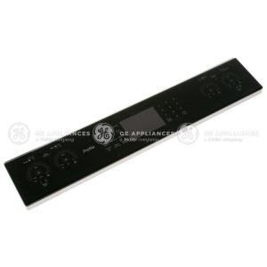 WB27X40488 GE Range Control Panel Stainless OVERLA