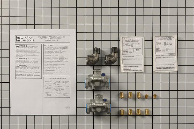 WB28X10116 GE Oven Natural Gas Conversion Kit