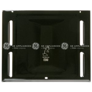 WB35X37975 GE Range Bottom and Deflector Assembly