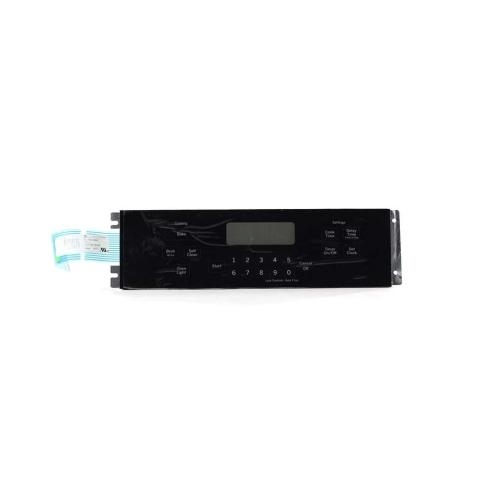 WB36X20048 GE Range Black Keypanel Support Assembly