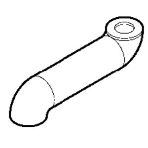 WB38T10027 GE Range Tube Vent Assembly OEM Replacement, NEW FAST SHIP Fits Many Appliance Models