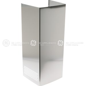 WB38X10089 GE Range Hood External Upper Duct for Vent