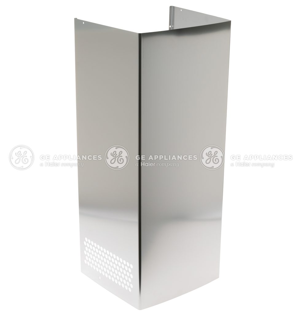 WB38X10089 GE Range Hood External Upper Duct for Vent