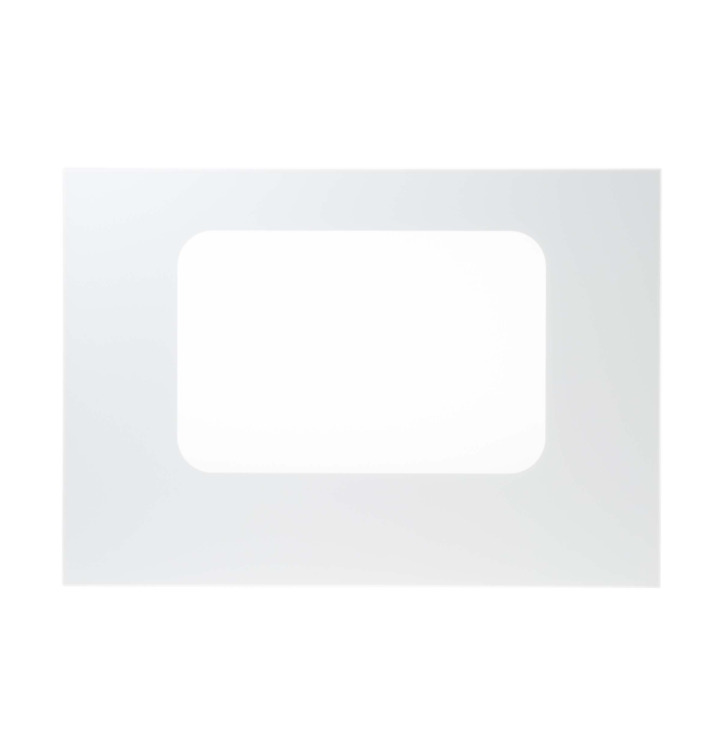 WB56T10145 GE GLASS OVN DR (White) OEM