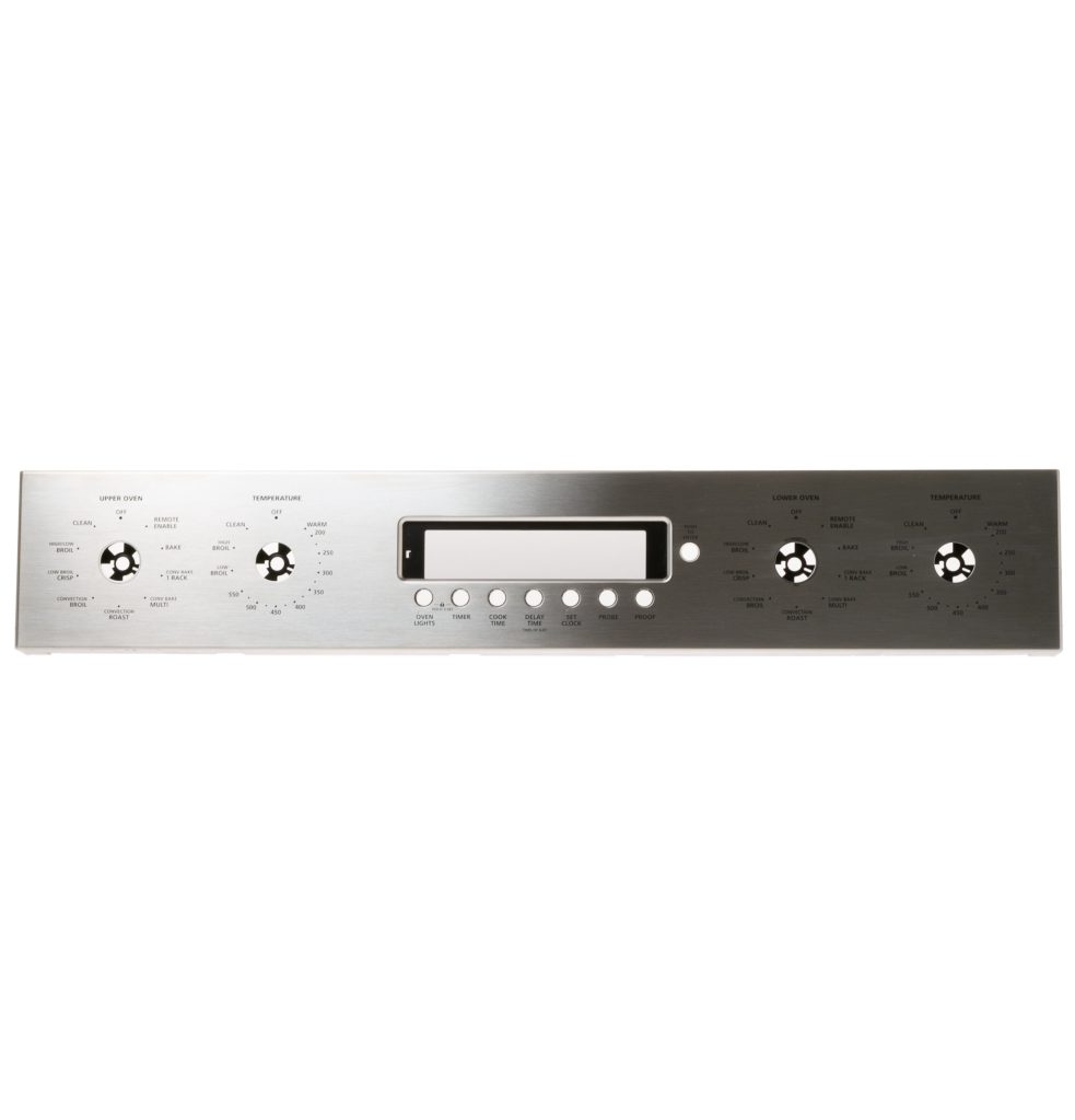 WB56X23612 GE Oven Control Panel and Frame Assembly