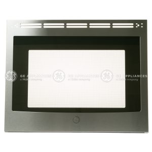 WB56X26244 GE Range Outer Door Panel Assembly (Stainless Steel)