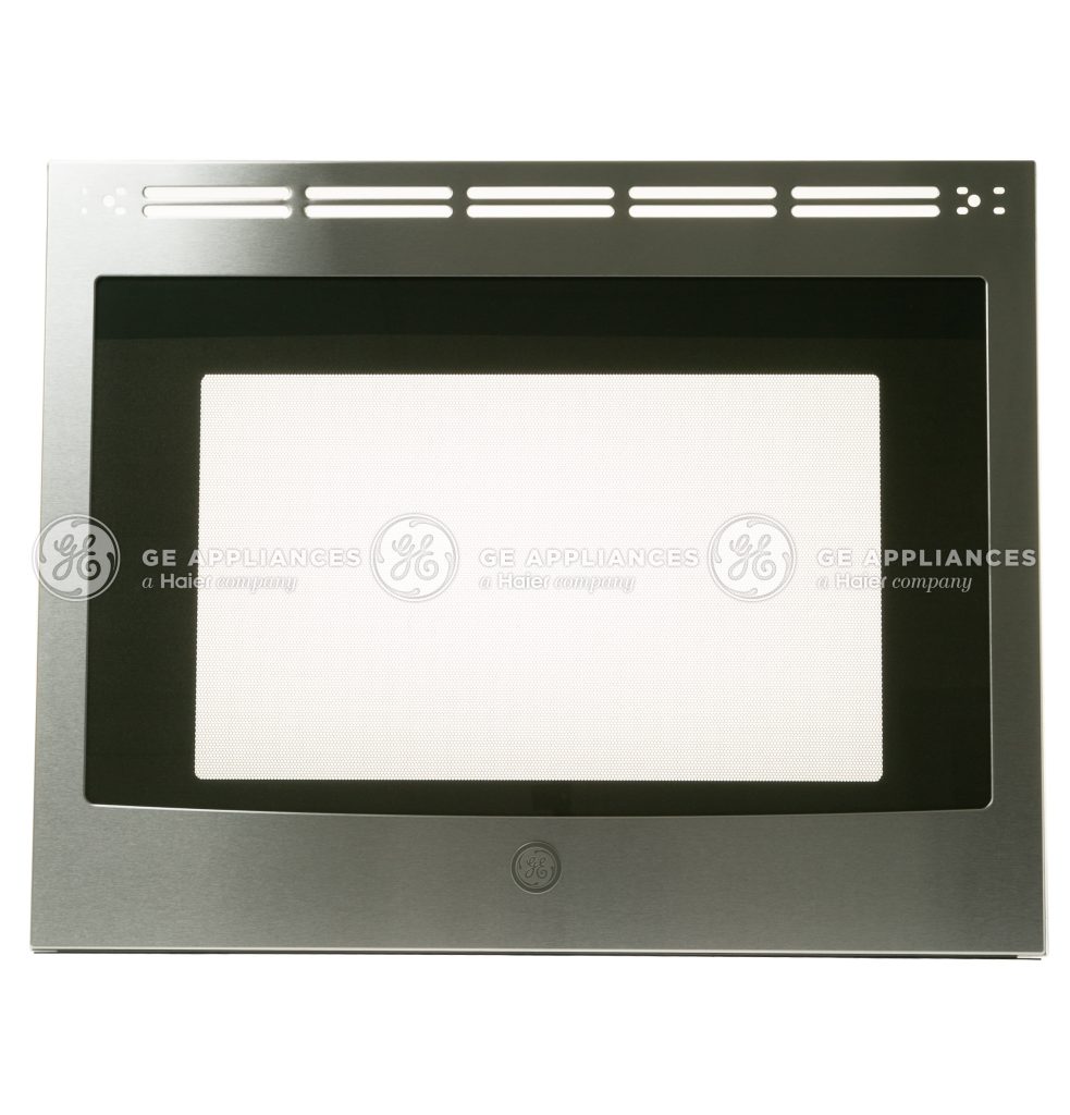 WB56X26244 GE Range Outer Door Panel Assembly (Stainless Steel)