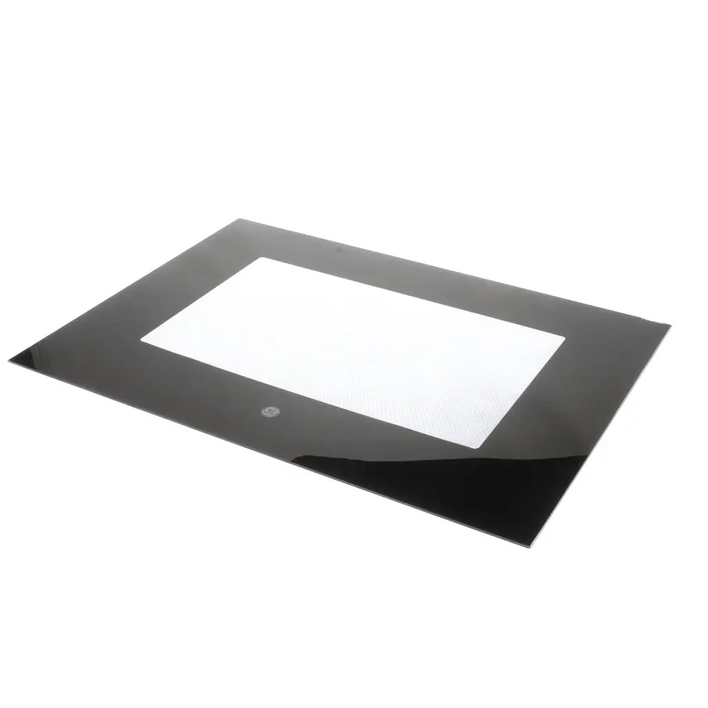 WB56X26637 GE GLASS OVN DR OTR (BK) OEM