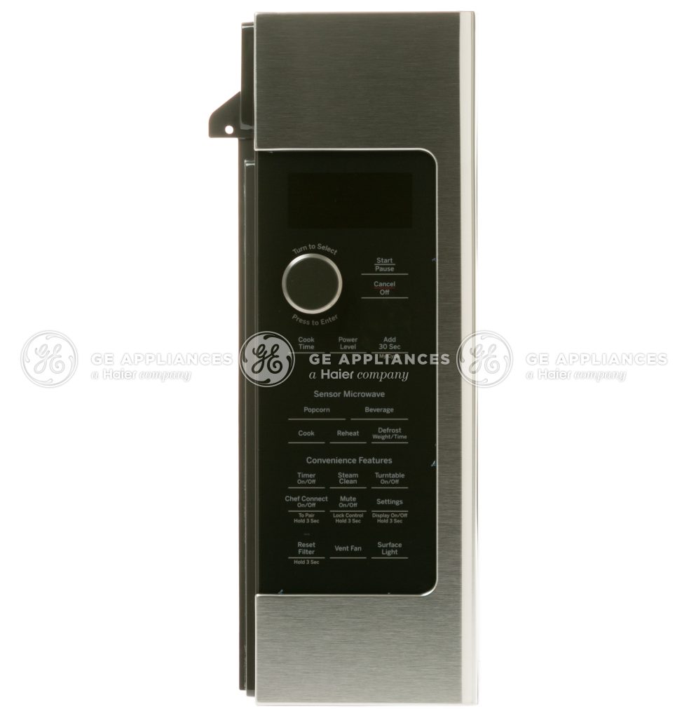 WB56X26811 GE Microwave Control Panel Assembly Stainless Steel