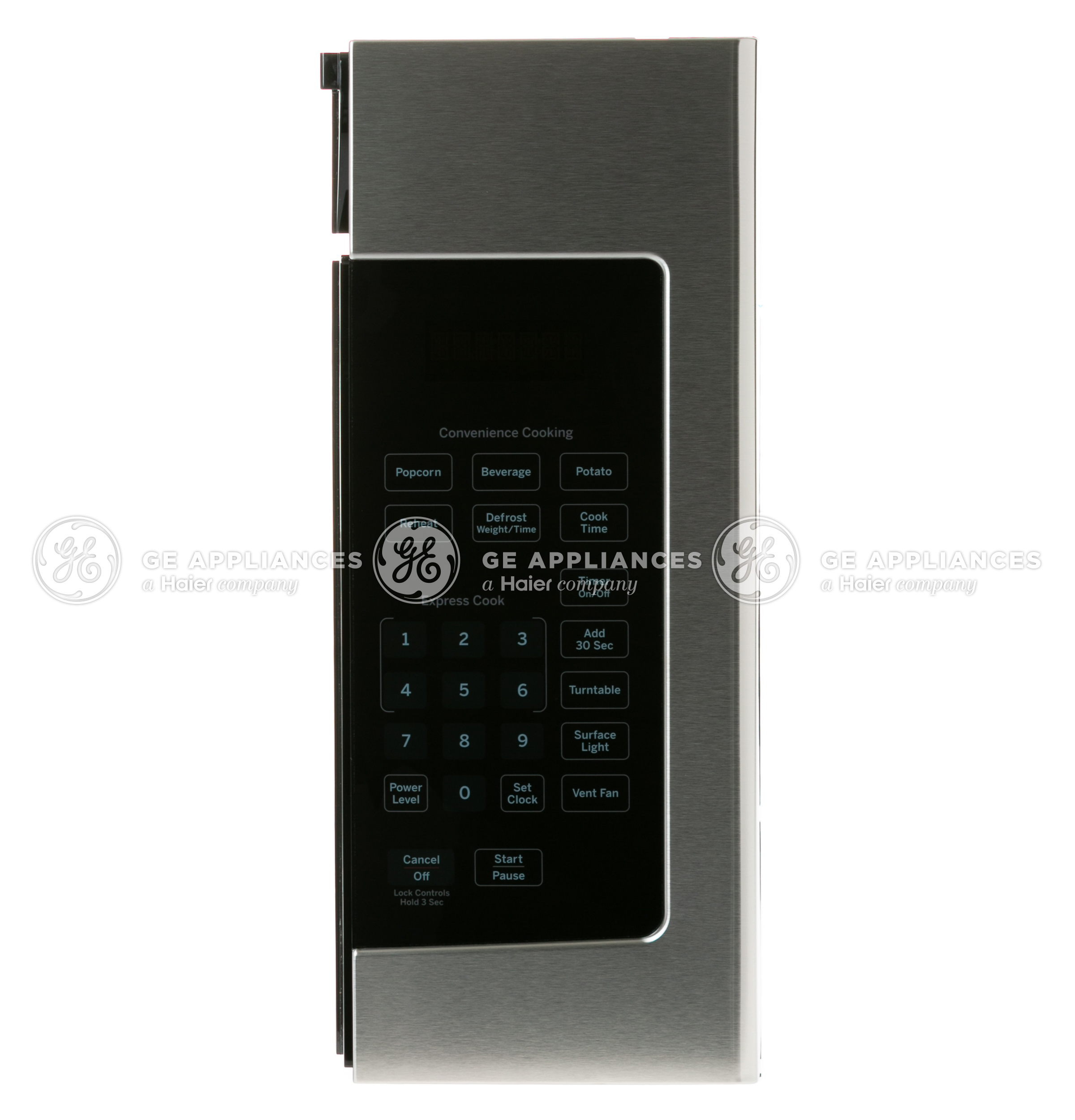 WB56X27170 GE Microwave Control Panel Stainless Steel