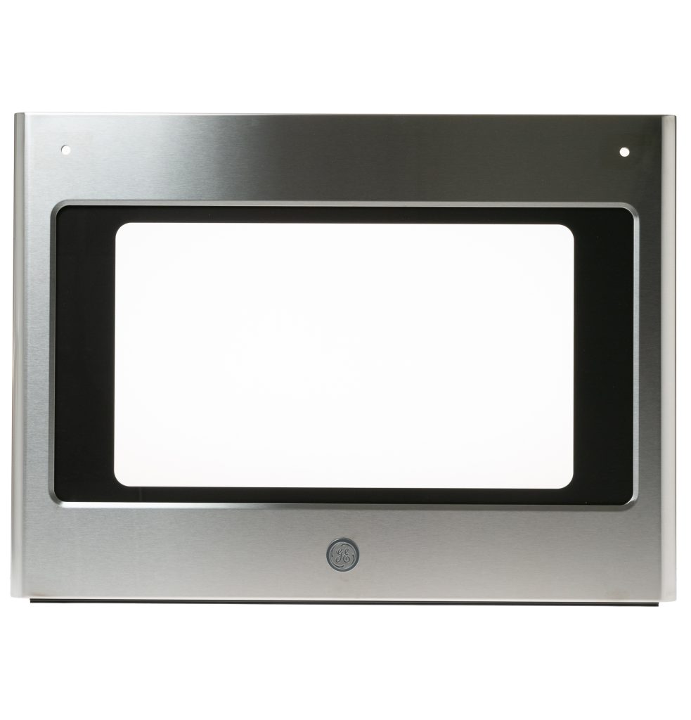 WB56X28533 GE Oven Door Glass and Trim Assembly