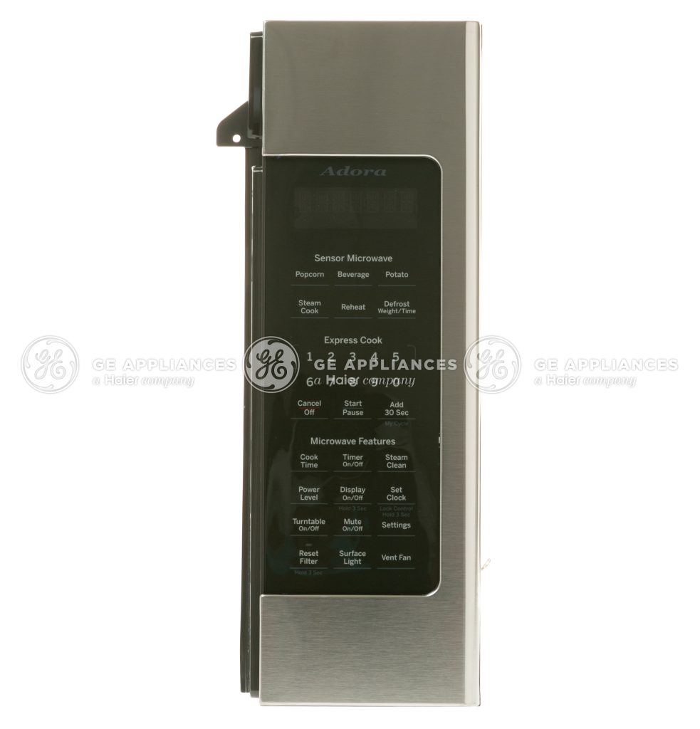 WB56X30178 GE Microwave Stainless Steel Control Panel