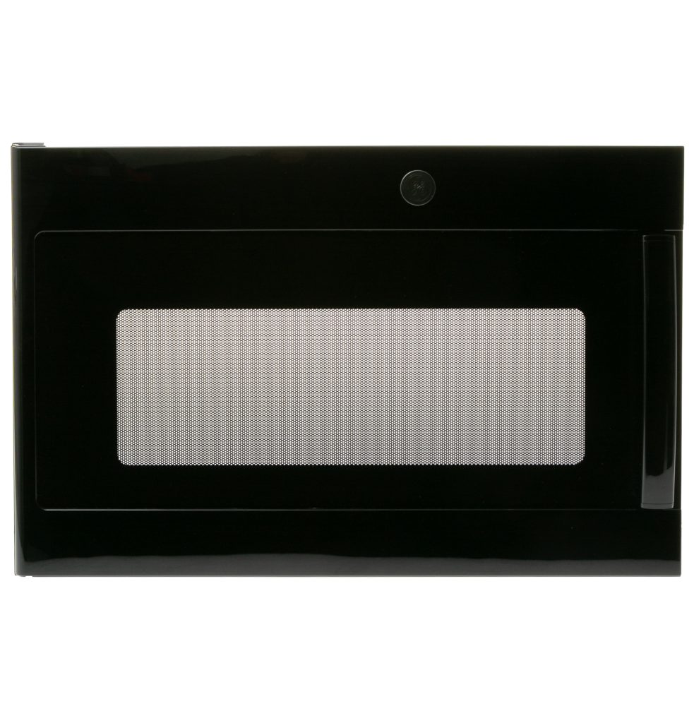 WB56X30285 GE Microwave Black Door with Flat Logo